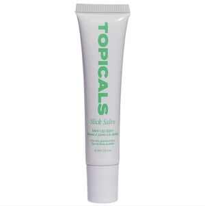 2/$25 Topicals Slick Salve Glossy Lip‎ Balm for Soothing + Hydration In Mint